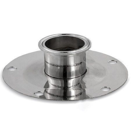 Cube cover with 110 mm neck with CLAMP 2 inches в Мурманске