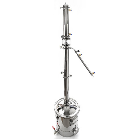 Packed distillation column 30/350/t with CLAMP 3 inches в Мурманске