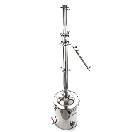 Packed distillation column 50/400/t with CLAMP (3 inches) в Мурманске