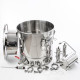 Double distillation apparatus 50/380/t with CLAMP 1,5 inches в Мурманске